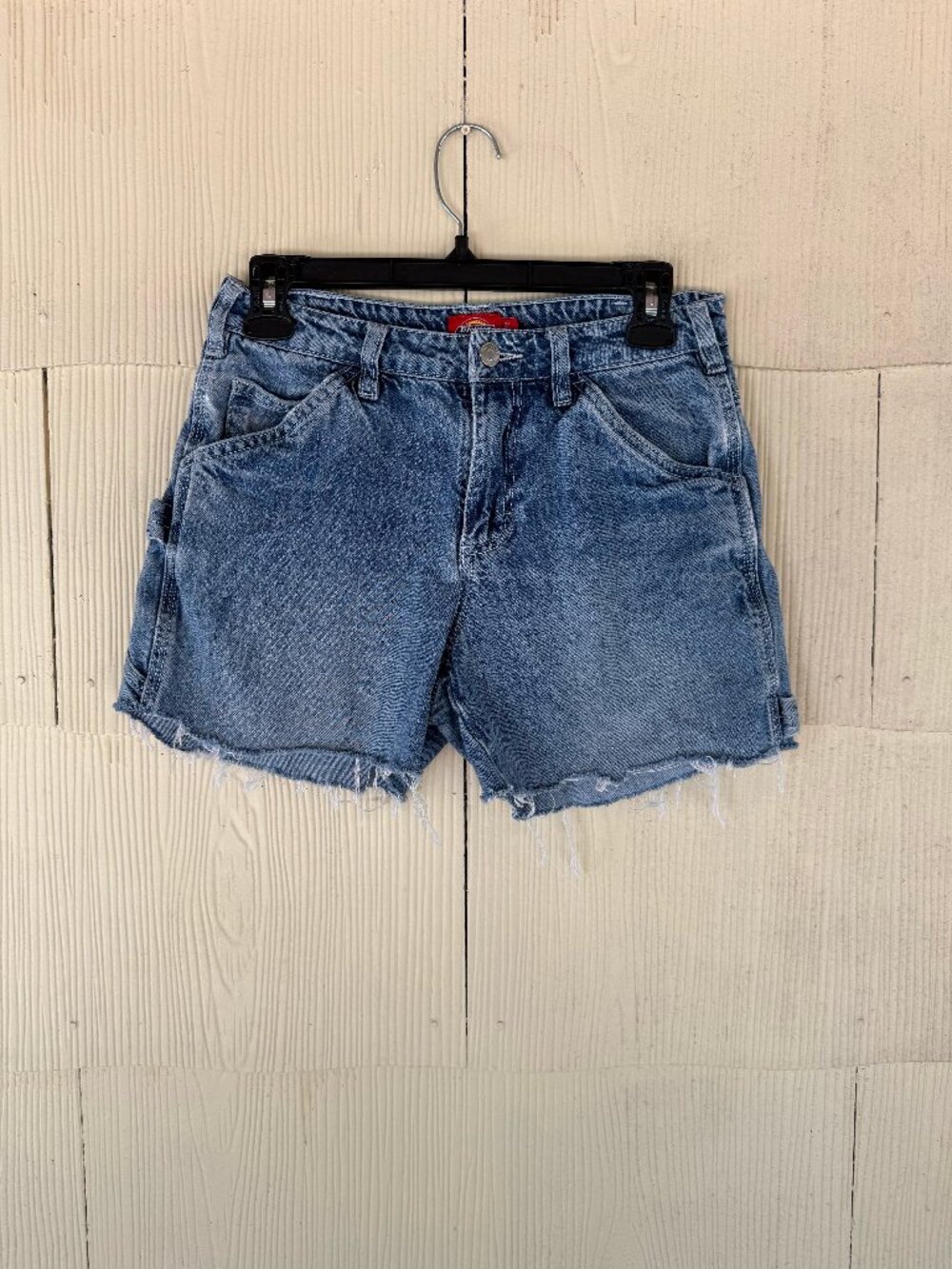 Vintage Dickies Distressed Denim Carpenter Cut-Off Shorts